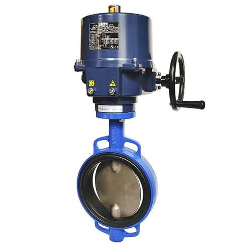 Затворы дисковые с электроприводом 80 мм 09Г2С