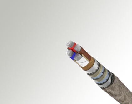 Силовые кабели с бумажной изоляцией 3x35x10 мм ААБ2л ГОСТ 18410-73