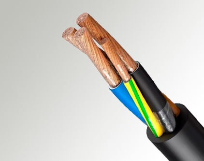 Силовые кабели с резиновой изоляцией 1x4 КГН ГОСТ 24334-80